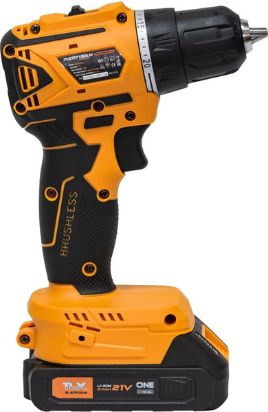 Изображение товара Аккумуляторная дрель-шуруповерт Partisan AD-2155BL / AD-2155BLPSN