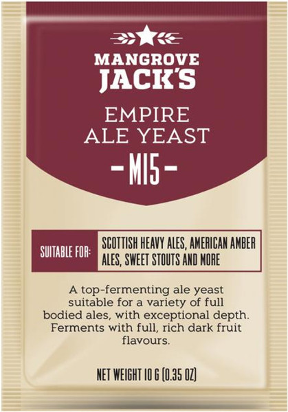Изображение товара Дрожжи Mangrove Jack’s Empire Ale M15 (10гр)