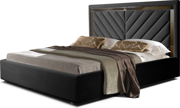 Изображение товара Двуспальная кровать ФорестДекоГрупп Софи 4 180x200 без ПМ (Veluta Lux 34)