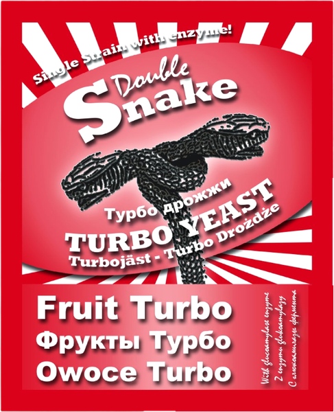 Изображение товара Дрожжи Double Snake FruitTurbo (49г)