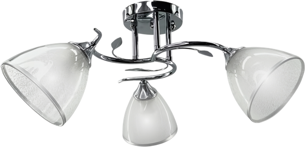 Изображение товара Люстра Aitin-Pro НПБ 02-3x60-101 / 6042/3 (хром)