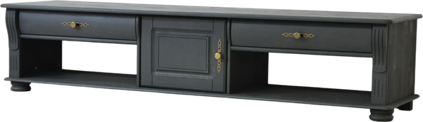 Изображение товара Тумба Dipriz Susanna 1дв + 2 ящ / Д.50215.2 (сосна/серый RAL7016)