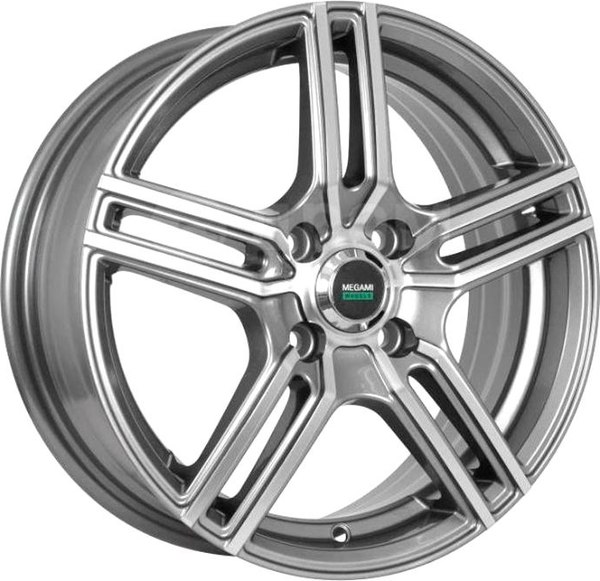 Изображение товара Литой диск Megami MGM-1 14x5.5" 4x100мм DIA 56.6мм ET 49мм GMF