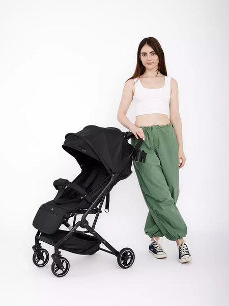 Изображение товара Детская прогулочная коляска MOWbaby Airy / MB201 (Black)