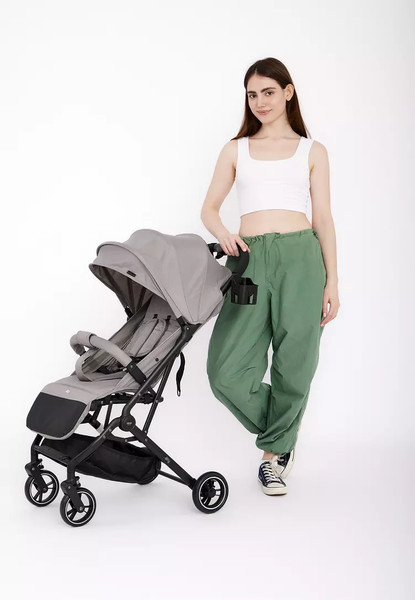Изображение товара Детская прогулочная коляска MOWbaby Airy / MB201 (Grey)