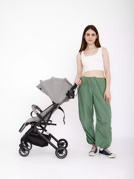 Изображение товара Детская прогулочная коляска MOWbaby Airy / MB201 (Grey)