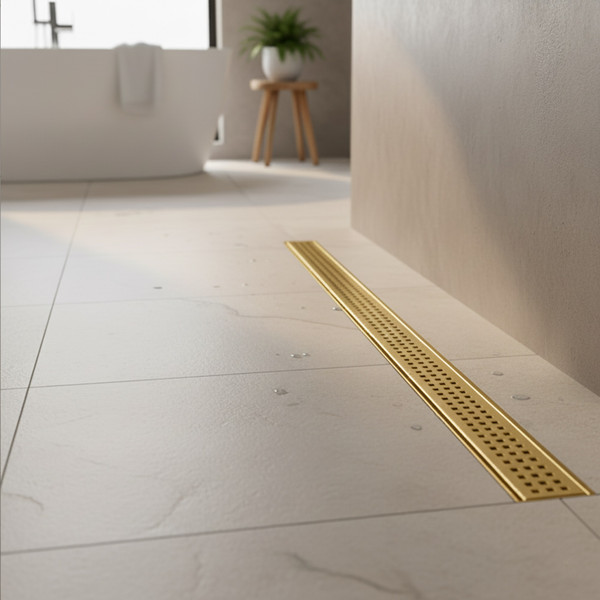 Изображение товара Трап для душа Lauter 2120163-KG 600x70 (золото)