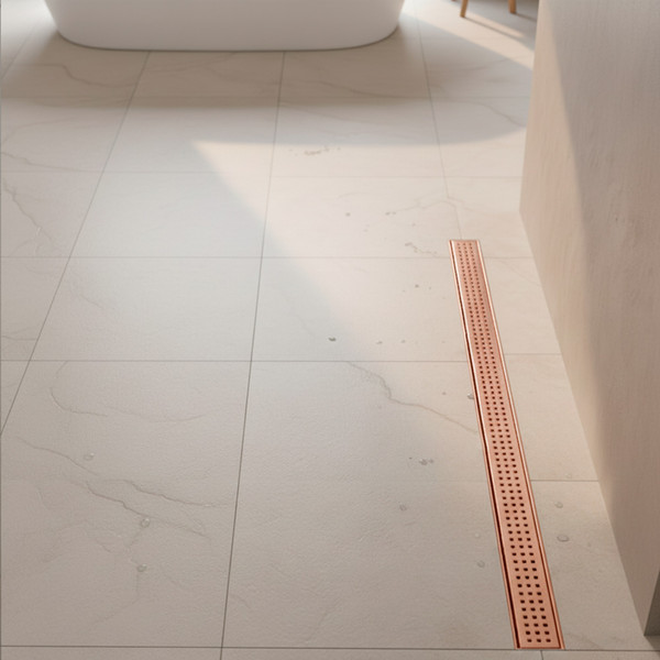 Изображение товара Трап для душа Lauter 2120164-KRG 600x70 (розовое золото)