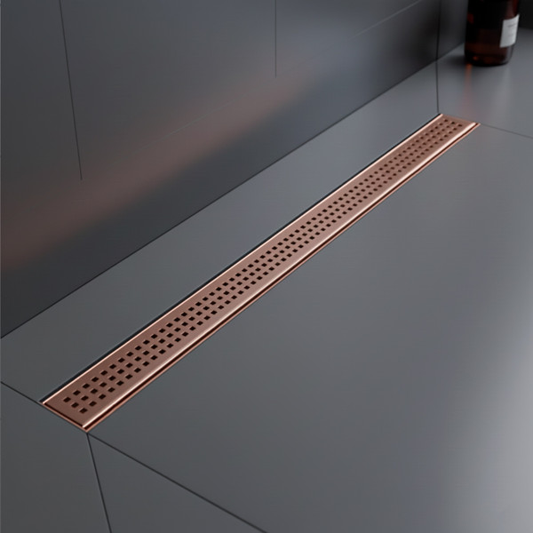 Изображение товара Трап для душа Lauter 2120164-KRG 600x70 (розовое золото)