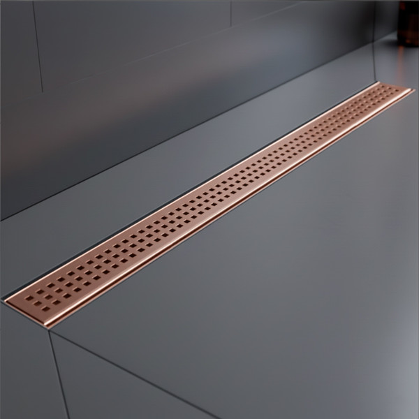 Изображение товара Трап для душа Lauter 2120164-KRG 600x70 (розовое золото)