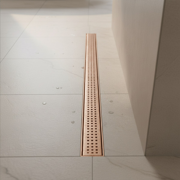 Изображение товара Трап для душа Lauter 2120164-KRG 600x70 (розовое золото)