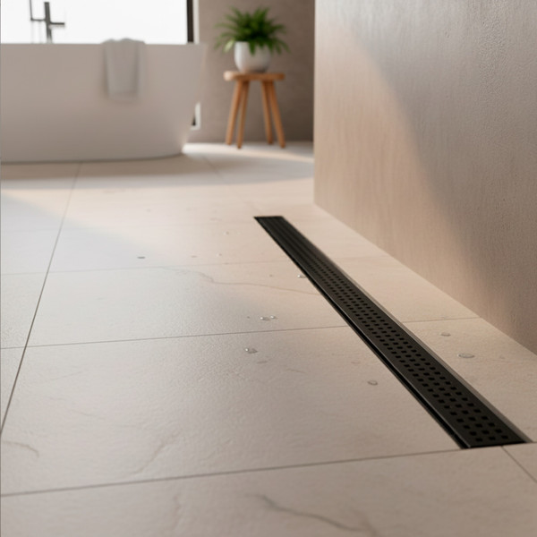 Изображение товара Трап для душа Lauter 2120172-KMB 700x70 (черный матовый)