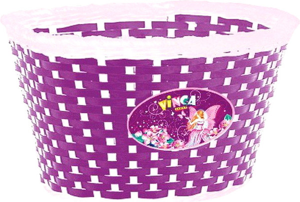 Изображение товара Велокорзина Vinca Sport P 04 Fairy Camilla (белый/фиолетовый)