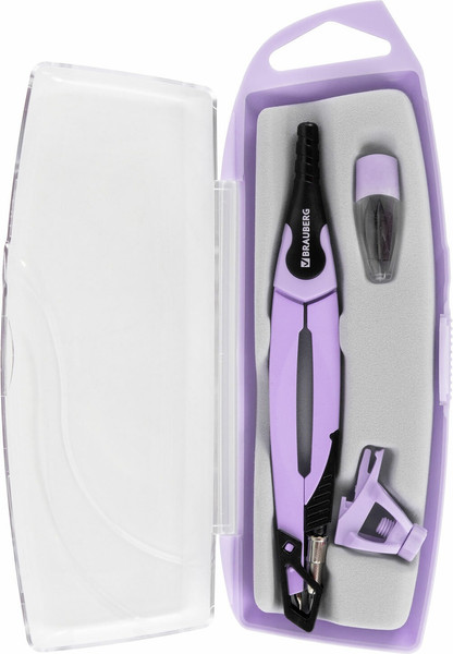 Изображение товара Готовальня Brauberg Ultra / 210823 (лавандовый)