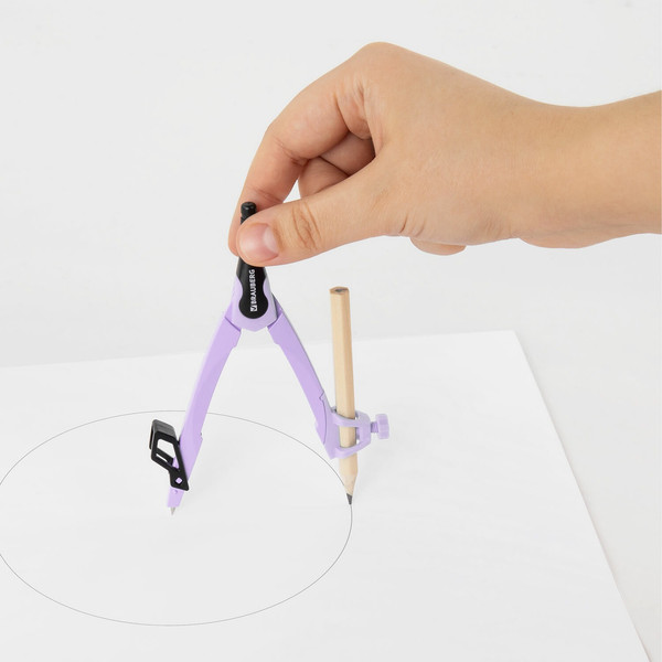 Изображение товара Готовальня Brauberg Ultra / 210823 (лавандовый)