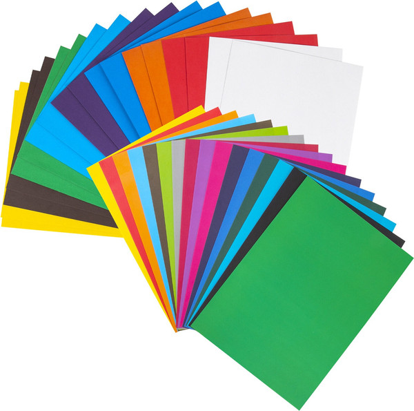 Изображение товара Набор цветной бумаги и картона Юнландия 115165