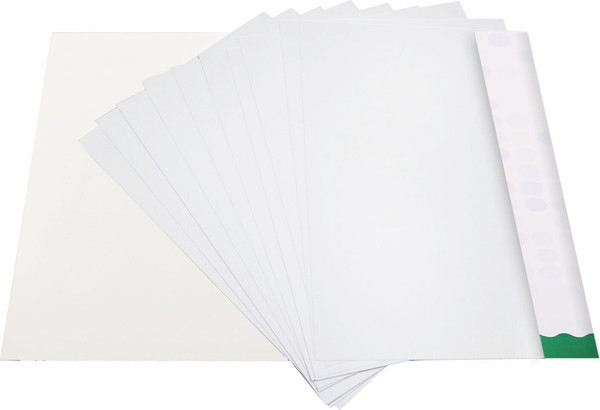 Изображение товара Набор белого картона Brauberg Kids Мелованный / 115161 (10л)