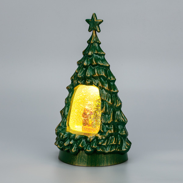 Изображение товара Световая фигурка Neon-Night Новогодняя елка с подсветкой и конфетти 501-180