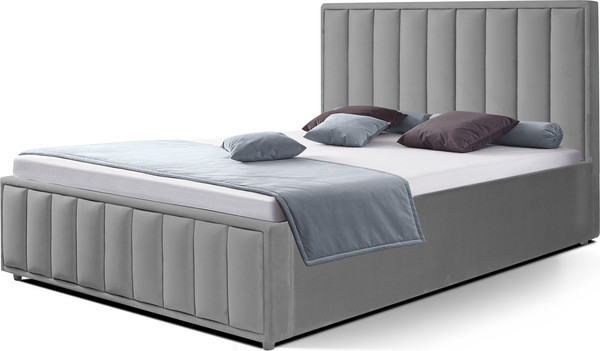 Изображение товара Двуспальная кровать ФорестДекоГрупп Стелла 2 180x200 без ПМ (Veluta Lux 51)