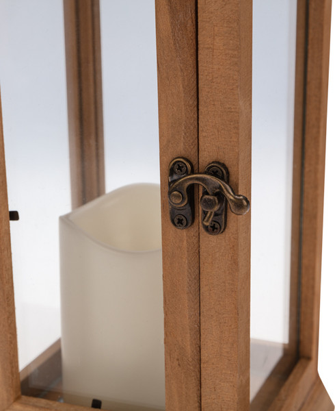 Изображение товара Световая фигурка Neon-Night Фонарь со свечкой 513-074 (коричневый)