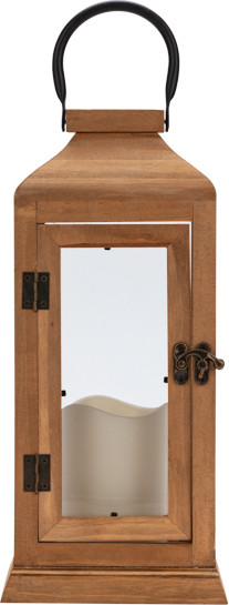 Изображение товара Световая фигурка Neon-Night Фонарь со свечкой 513-074 (коричневый)