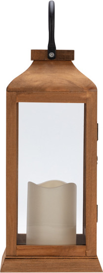 Изображение товара Световая фигурка Neon-Night Фонарь со свечкой 513-074 (коричневый)