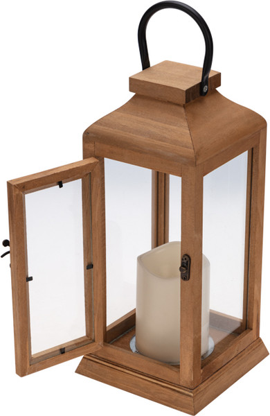 Изображение товара Световая фигурка Neon-Night Фонарь со свечкой 513-074 (коричневый)