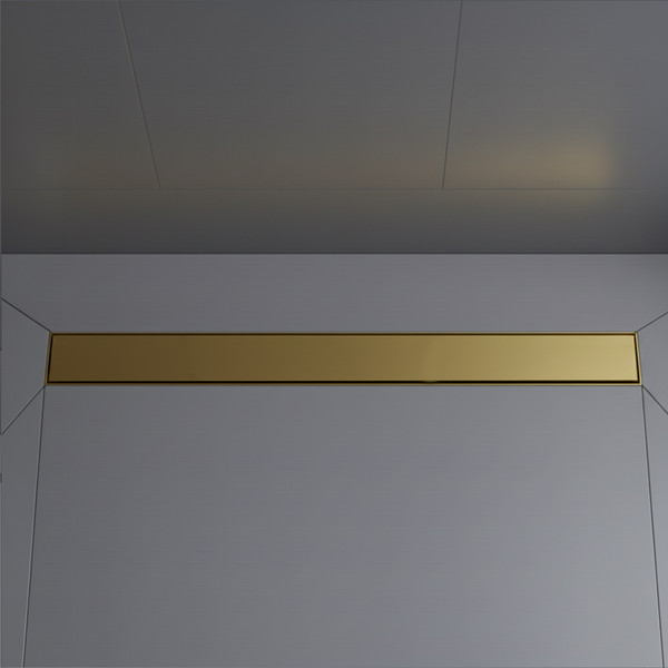 Изображение товара Трап для душа Lauter 2120163-QGG 600x70 (золото)