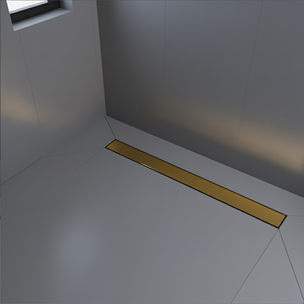 Изображение товара Трап для душа Lauter 2120163-QGG 600x70 (золото)