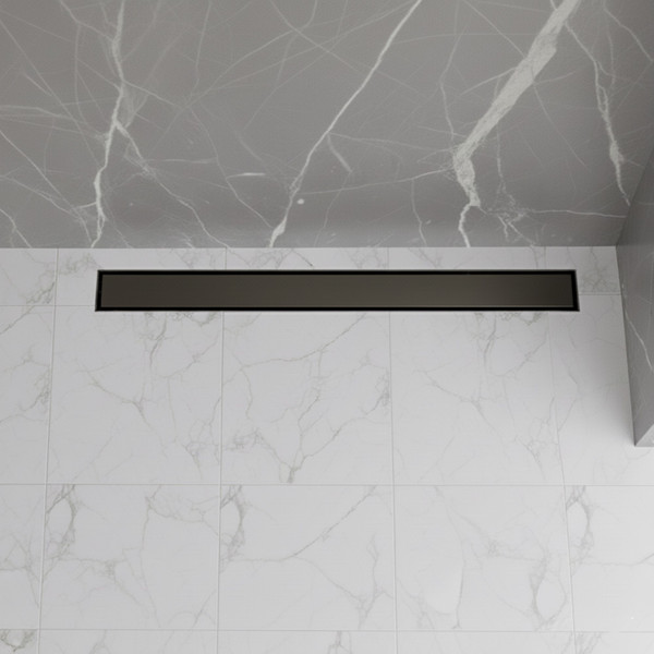 Изображение товара Трап для душа Lauter 2120115-QGGM 1000x70 (оружейная сталь)