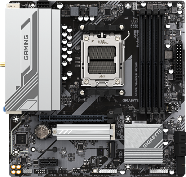 Изображение товара Материнская плата Gigabyte B650M Gaming Plus Wi-Fi rev.1.2