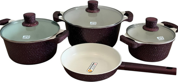 Изображение товара Набор кастрюль JIO J0507 Purple