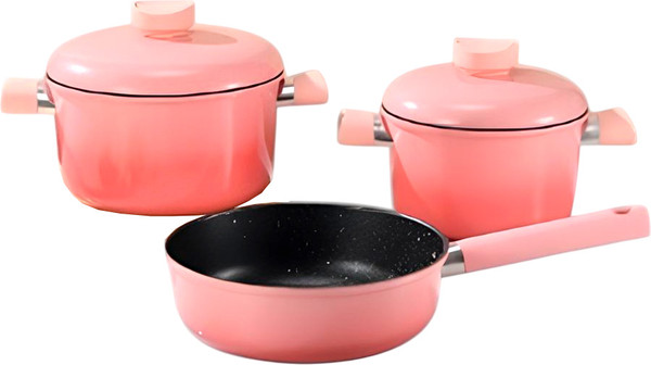 Изображение товара Набор кухонной посуды FeisiLang FL-M005 (розовый)