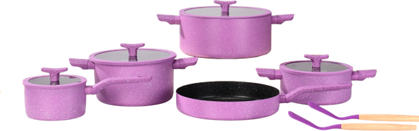 Изображение товара Набор кухонной посуды FeisiLang FL-011 (пурпурный)