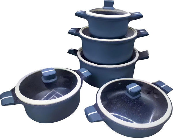 Изображение товара Набор кухонной посуды UCC LIFE 1710 (синий)