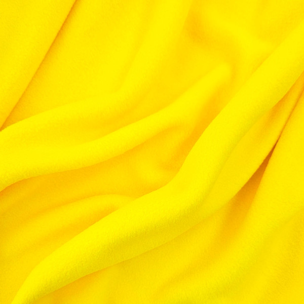 Изображение товара Ткань для творчества Sentex Флис двухсторонний 50x160 (желтый)