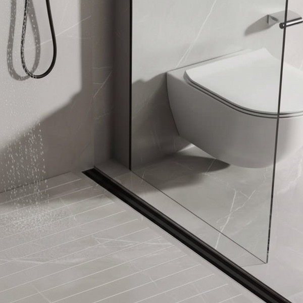 Изображение товара Трап для душа Lauter 210S322-GMB 1200x31 (черный матовый)