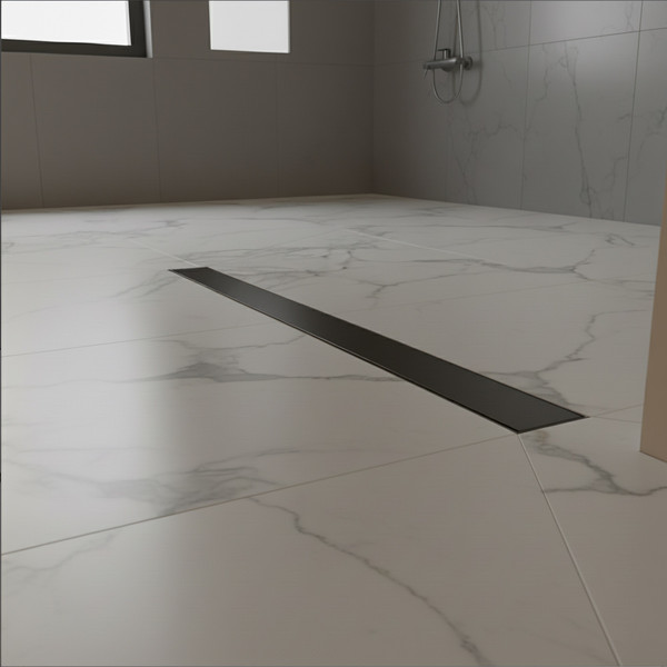 Изображение товара Трап для душа Lauter 210305-1-QGGM 1000x55 (оружейная сталь)