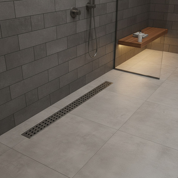 Изображение товара Трап для душа Lauter 210361-1-KH 600x55 (хром)