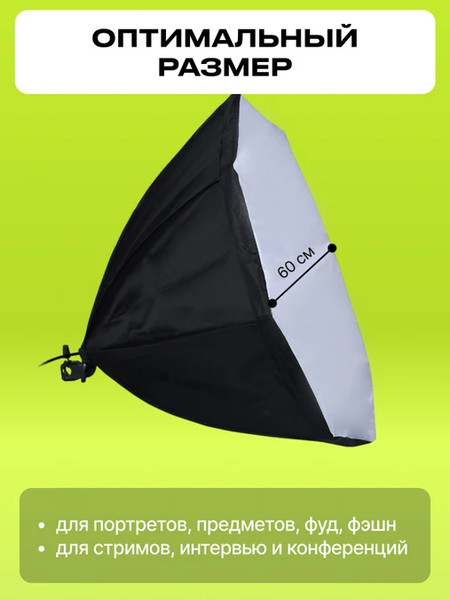 Изображение товара Комплект оборудования для фотостудии RayLab RL-Dlight kit 1