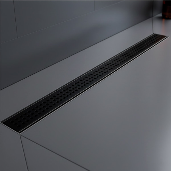 Изображение товара Трап для душа Lauter 2120672-KMB 700x70 (черный матовый)