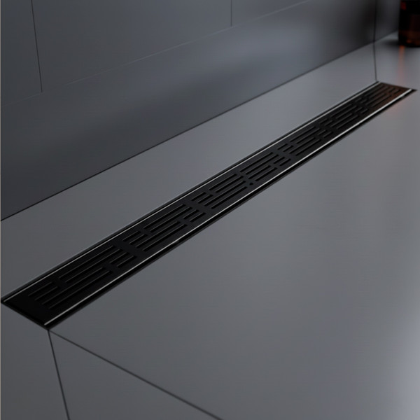 Изображение товара Трап для душа Lauter 2120672-LMB 700x70 (черный матовый)