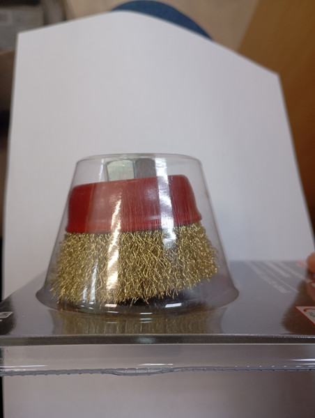 Изображение товара Щетка для электроинструмента Hammer Проволочная чашечная гофрированная 65мм М14 / 02400-900065