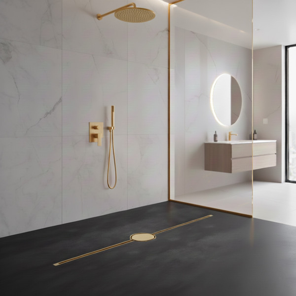 Изображение товара Трап для душа Lauter 210103G 1500x15 (золото)