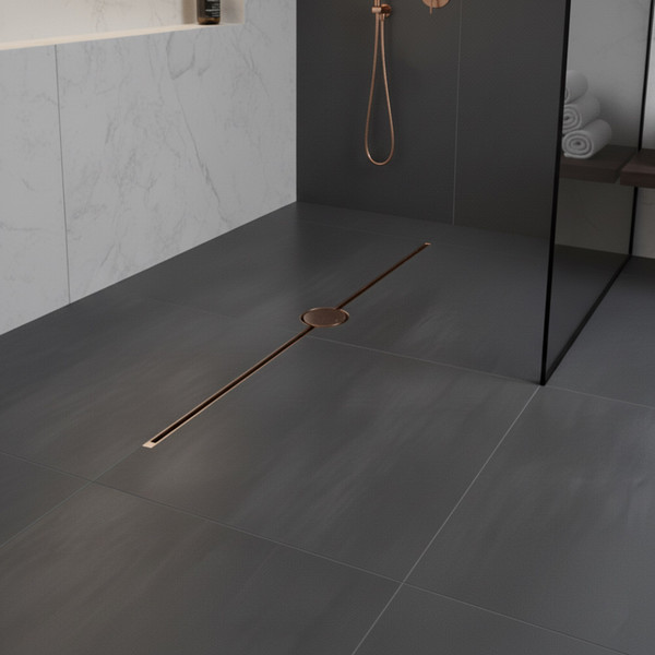 Изображение товара Трап для душа Lauter 210104RG 1500x15 (розовое золото)