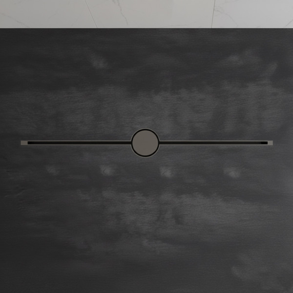 Изображение товара Трап для душа Lauter 210105GM 1500x15 (оружейная сталь)