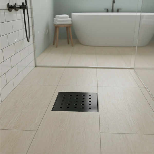 Изображение товара Трап для душа Lauter 214001-K2MB 150x150 (черный матовый)