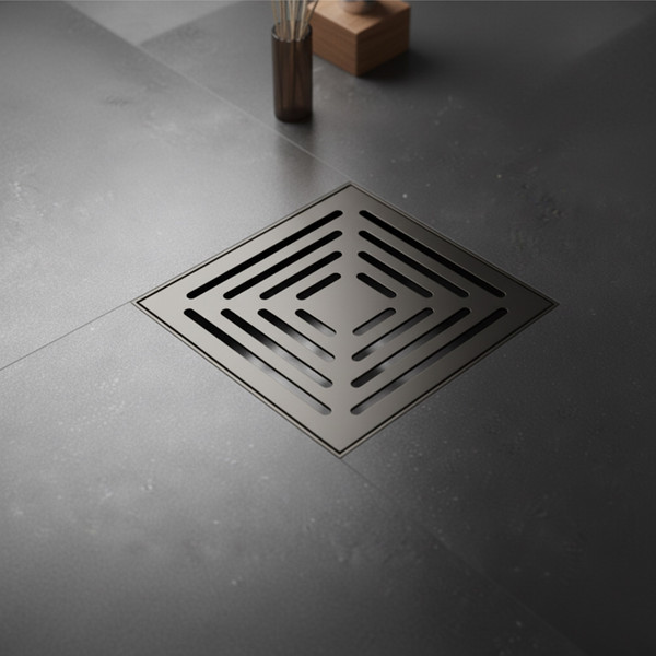 Изображение товара Трап для душа Lauter 2140065-L1GM 150x150 (оружейная сталь)