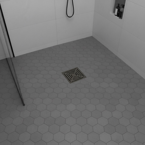 Изображение товара Трап для душа Lauter 2140065-L1GM 150x150 (оружейная сталь)