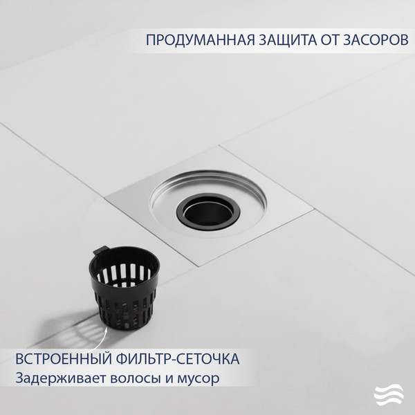 Изображение товара Трап для душа Lauter 21А40041H (хром)